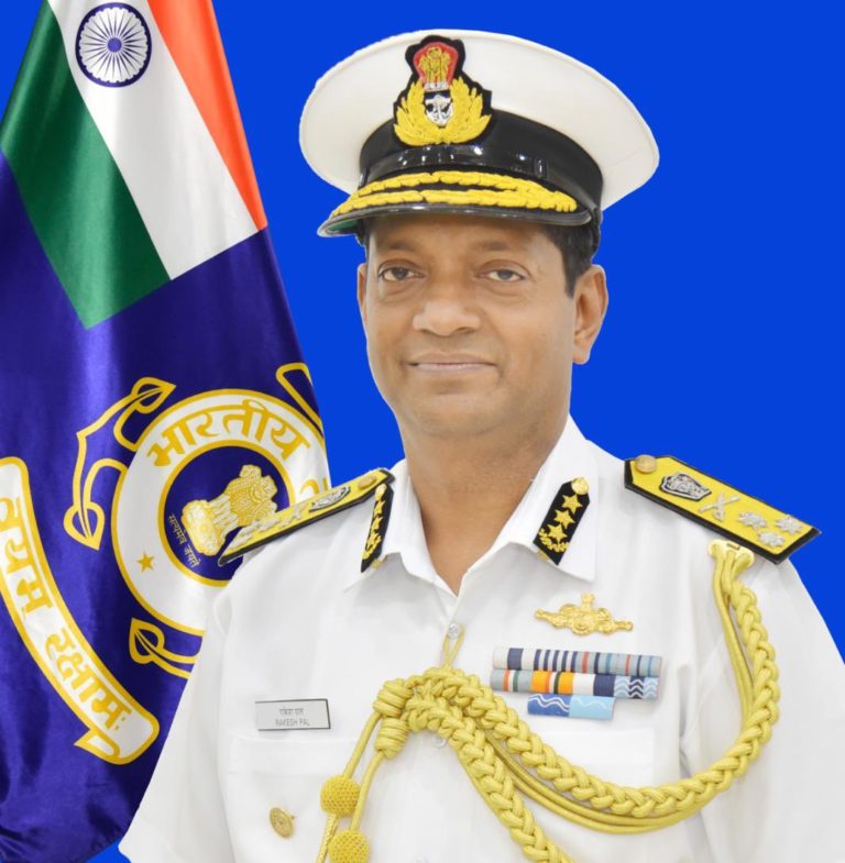 director general rakesh pal indian coast guard