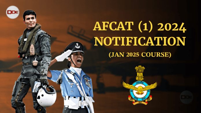 afcat 1 2024 notification