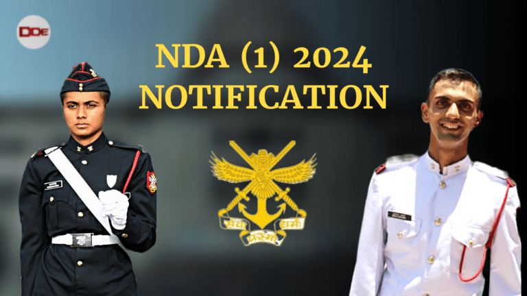 nda 1 2024 notification