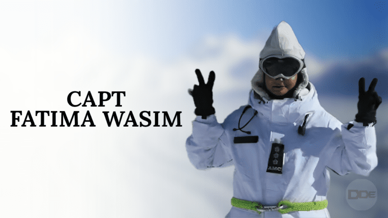 capt Fatima wasim indian army