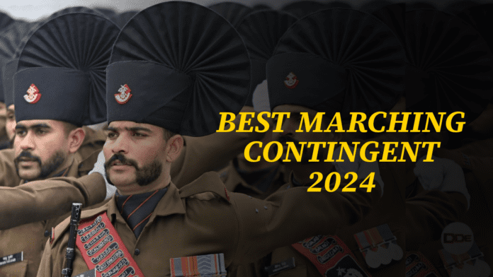 best marching contingent republic day parade 2024