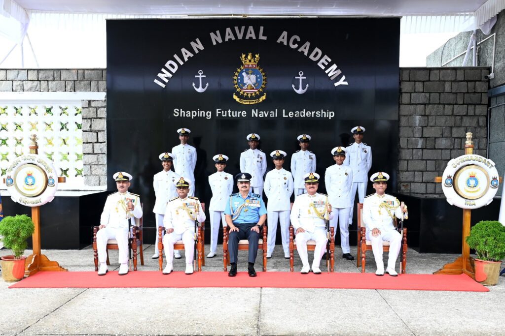 indian naval academy passing out parade spring term 2024