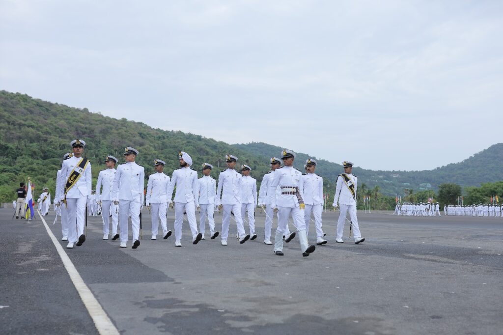 ina passing out parade pictures spring term 2024