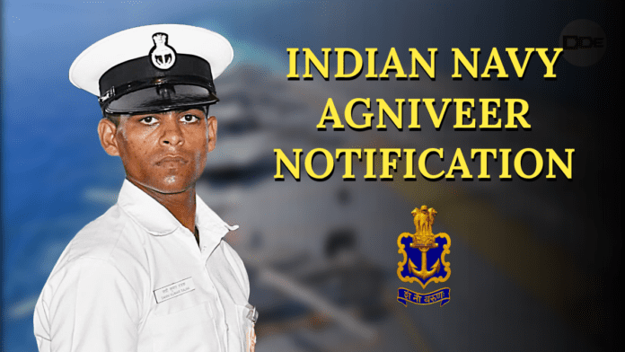 Indian Navy agniveer ssr notification
