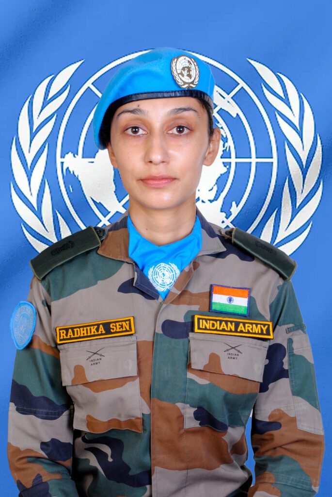 major radhika sen military gender advocate award 2023