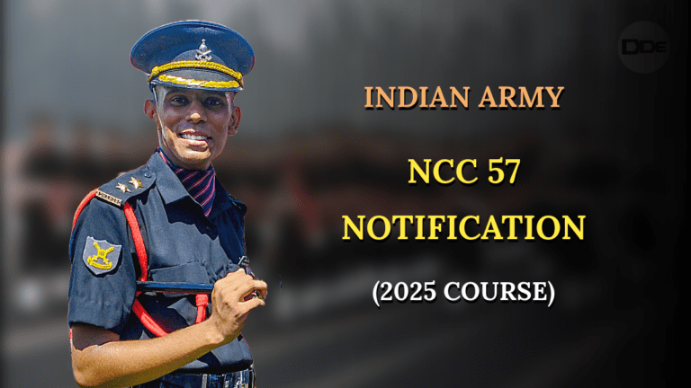ncc special entry 57 course