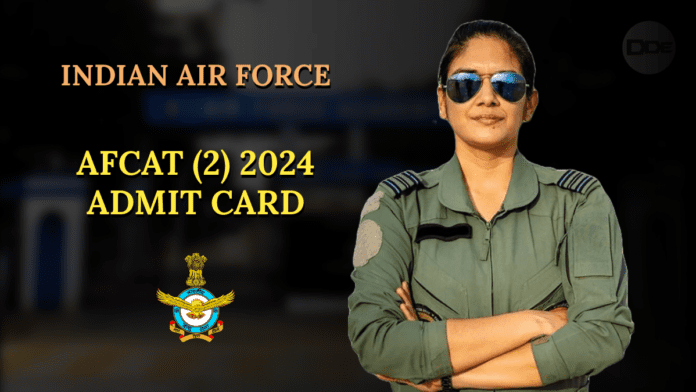 afcat 2 2024 admit card