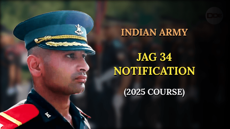 jag 34 notification indian army