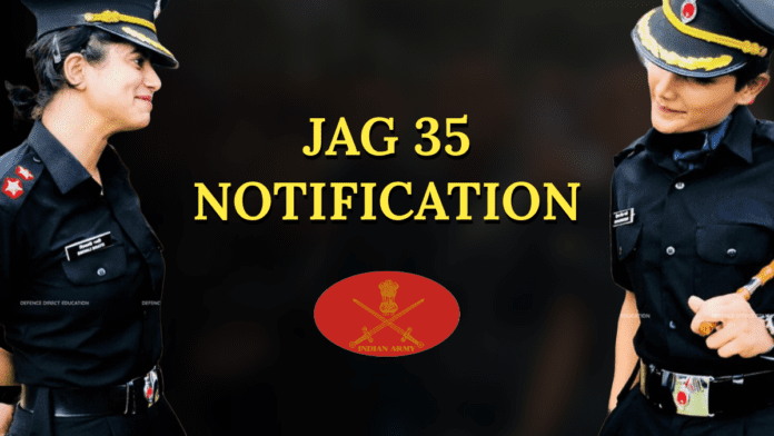 jag 35 notification indian army