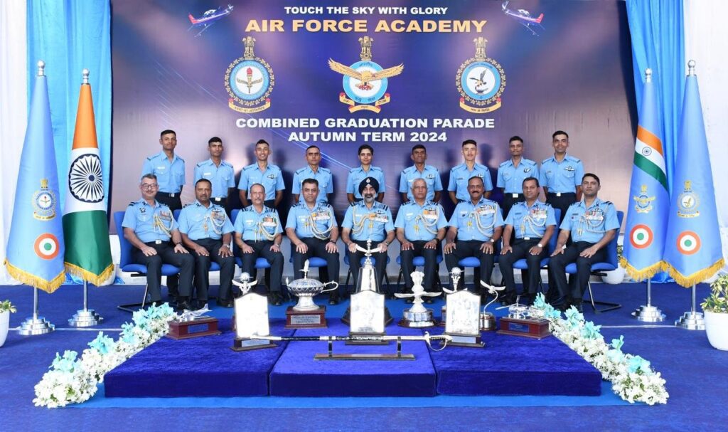 Air Force academy combined graduation parade