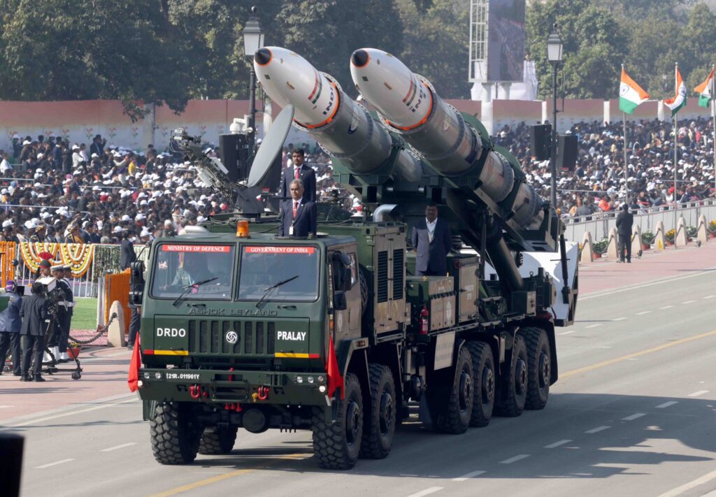 pralay missile republic day 2025