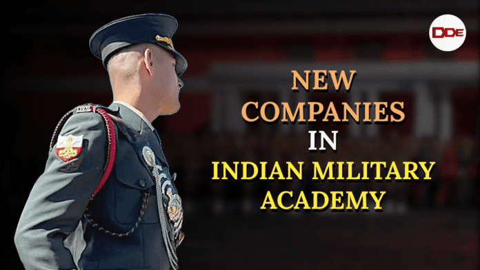 Indian Military Academy rename companies