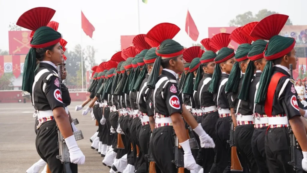 military police agniveer contingent