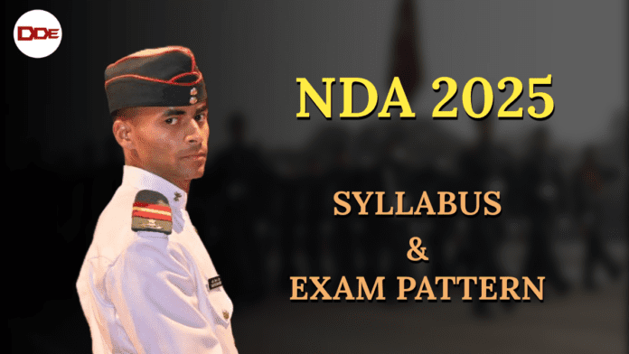 nda 2025 syllabus and exam pattern