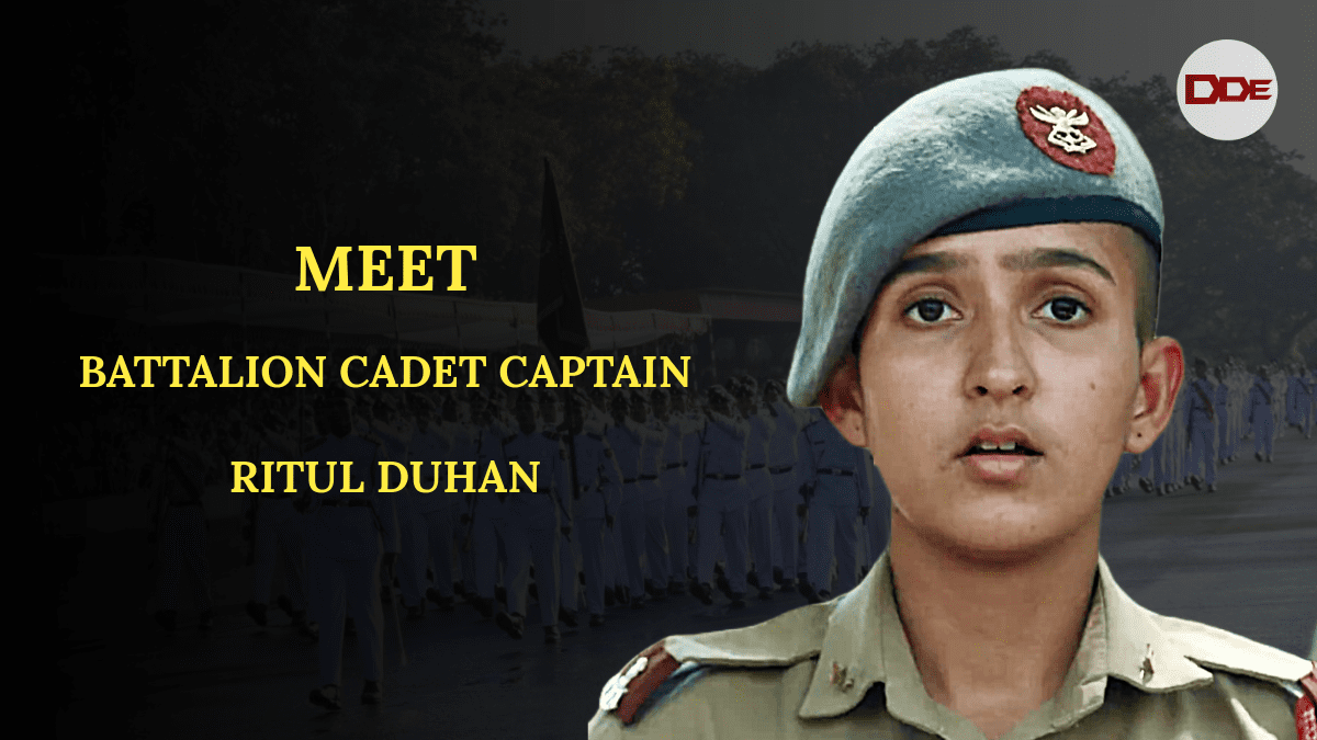 battalion cadet captain ritul duhan