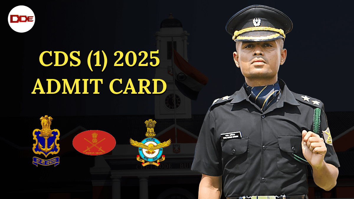 cds 1 2025 admit card