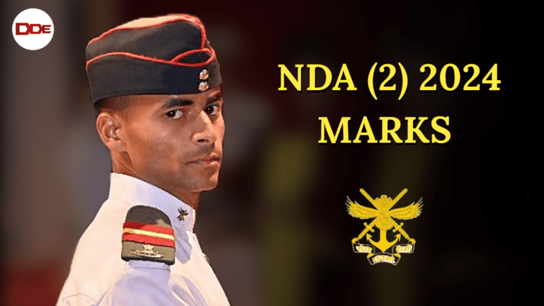nda exam marks upsc