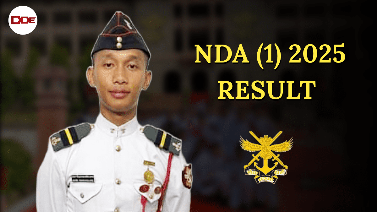 nda 1 2025 result
