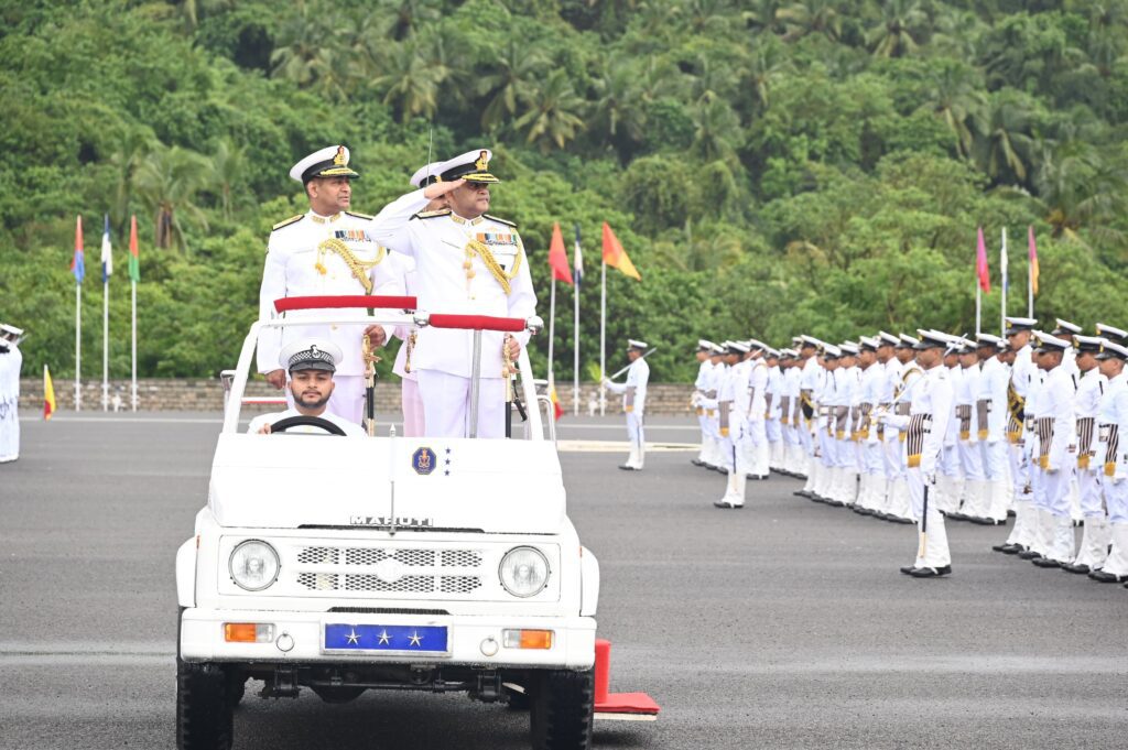 Indian Naval Academy passing out parade