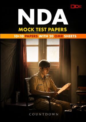 NDA Countdown Mock Test with 20 OMR Sheets | 20 Test Booklets with solutions