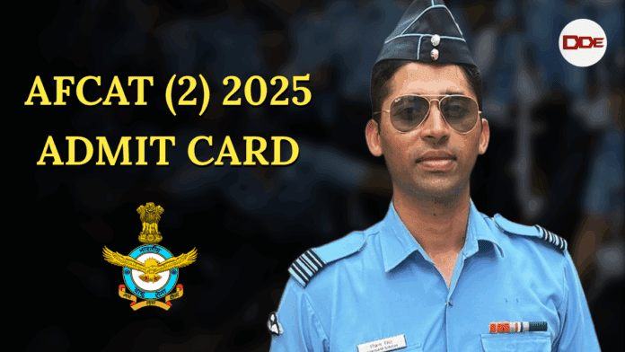 afcat 2 2025 admit card