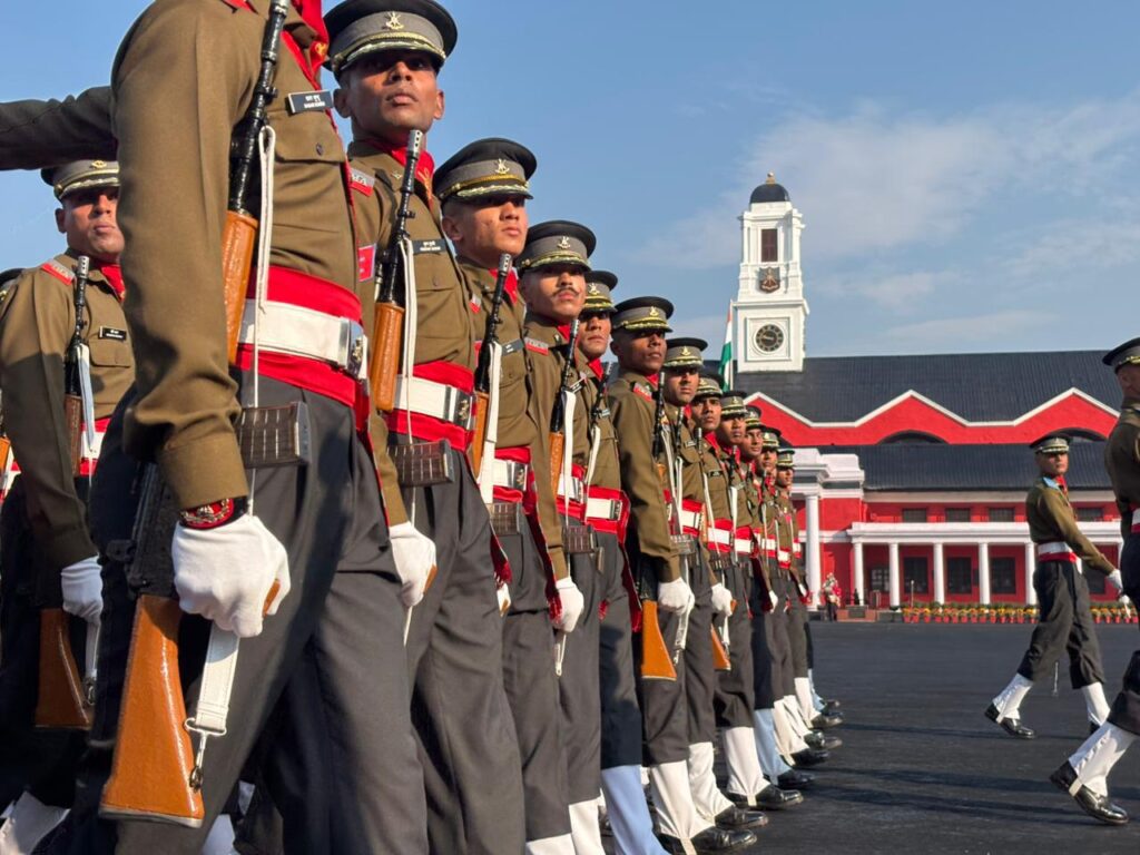 IMA Dehradun passing out parade pictures