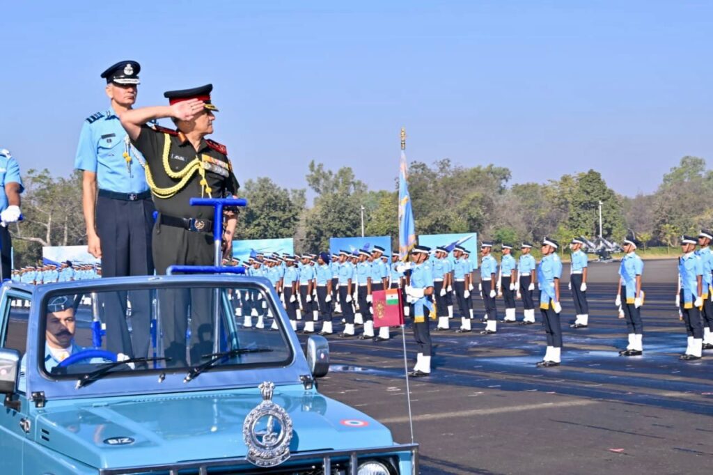 Air Force academy combined graduation parade