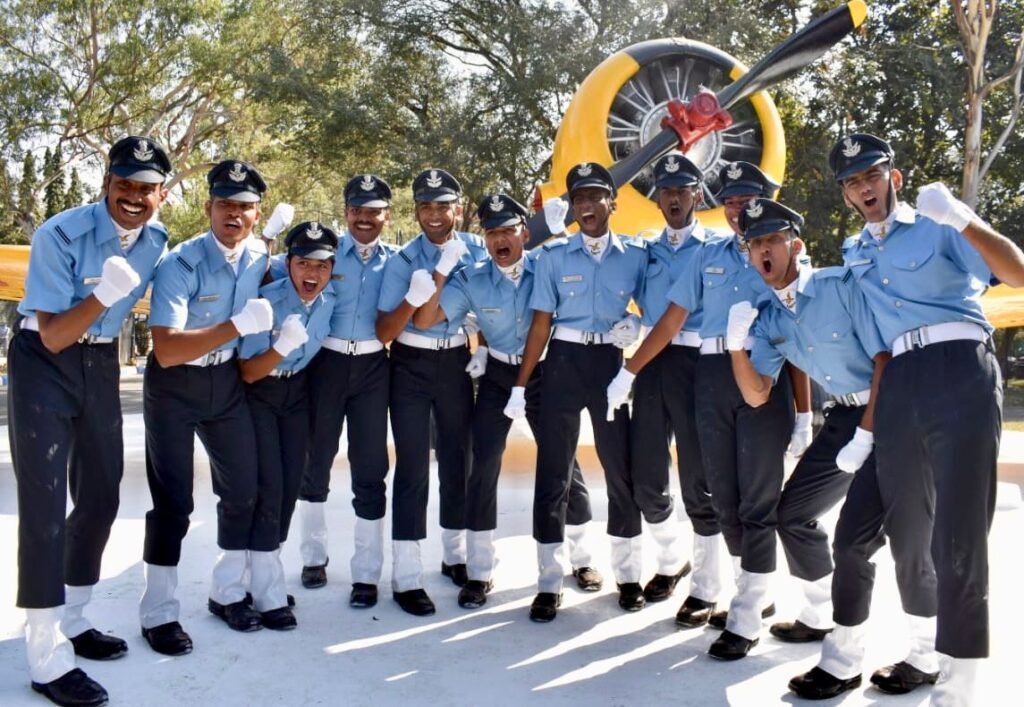 combined graduation parade