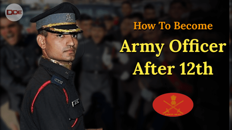 how to become army officer after 12