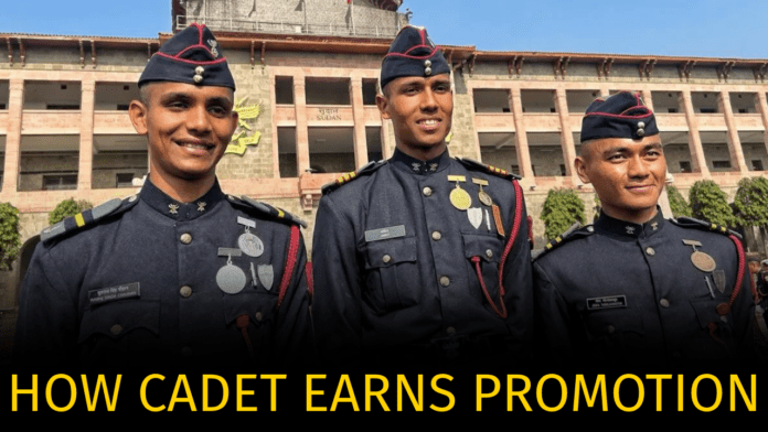 cadet promotions national defence academy