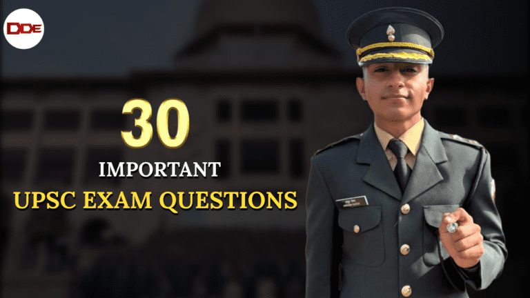 important questions upsc nda exam 2026