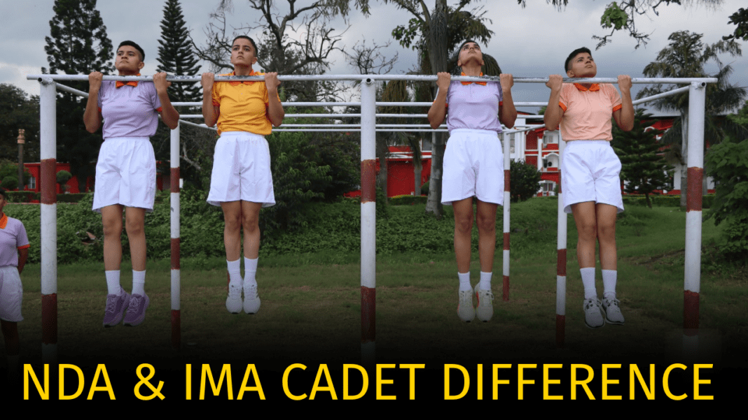 Ndaa Ranks Difference between NDA and IMA cadet ranks | DDE