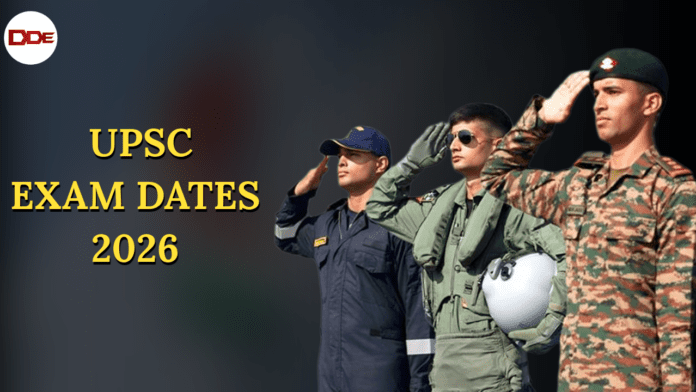 upsc exam dates 2026