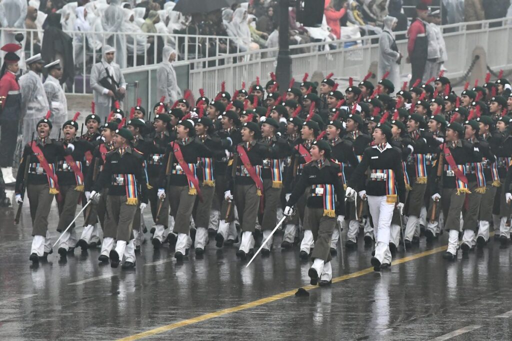 republic day parade 2026 full dress rehearsal pictures