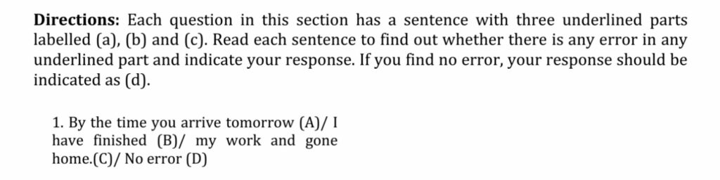 error detection upsc