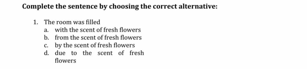 sentence completion upsc