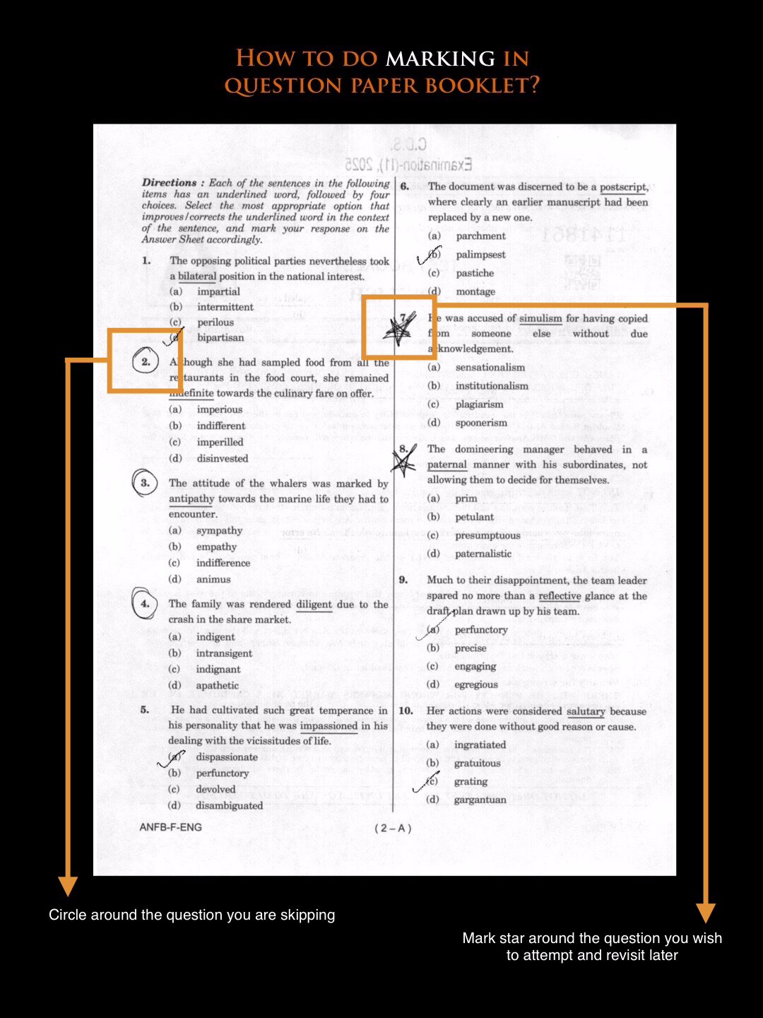 cds booklet marking techniques
