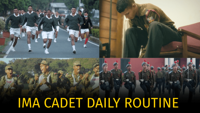 daily routine ima cadets