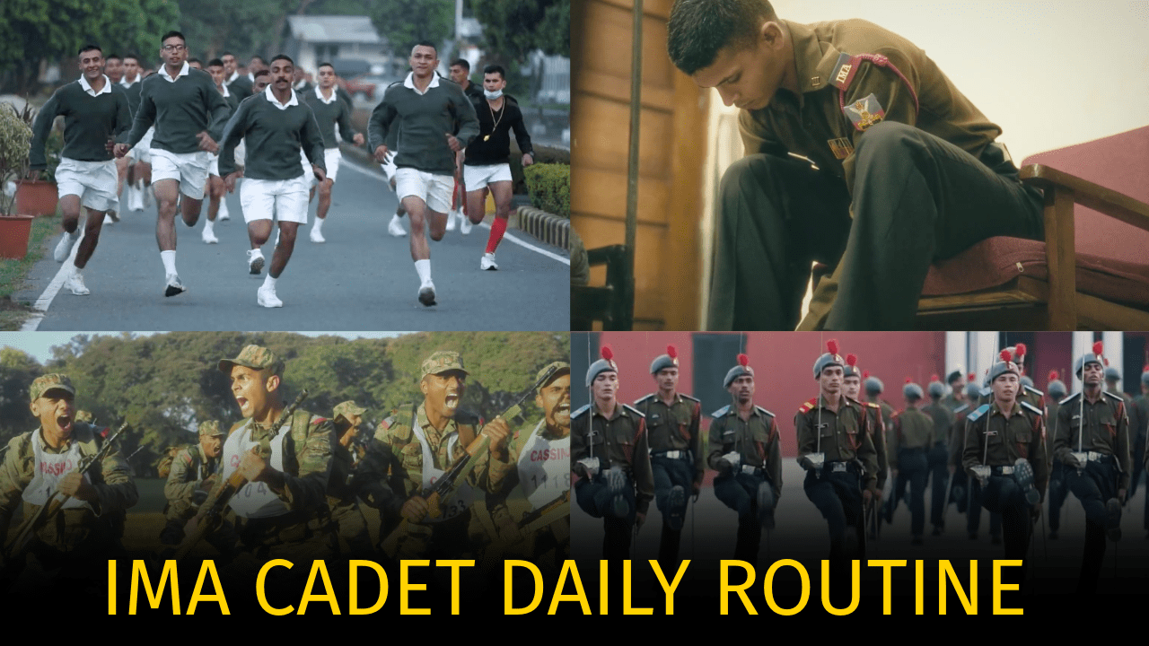 daily routine ima cadets