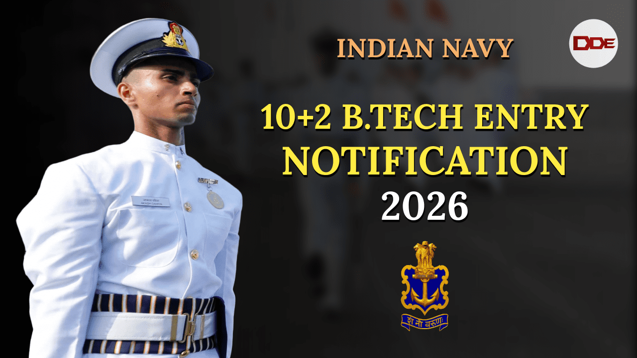 indian navy 10+2 b.tech entry notification 2026