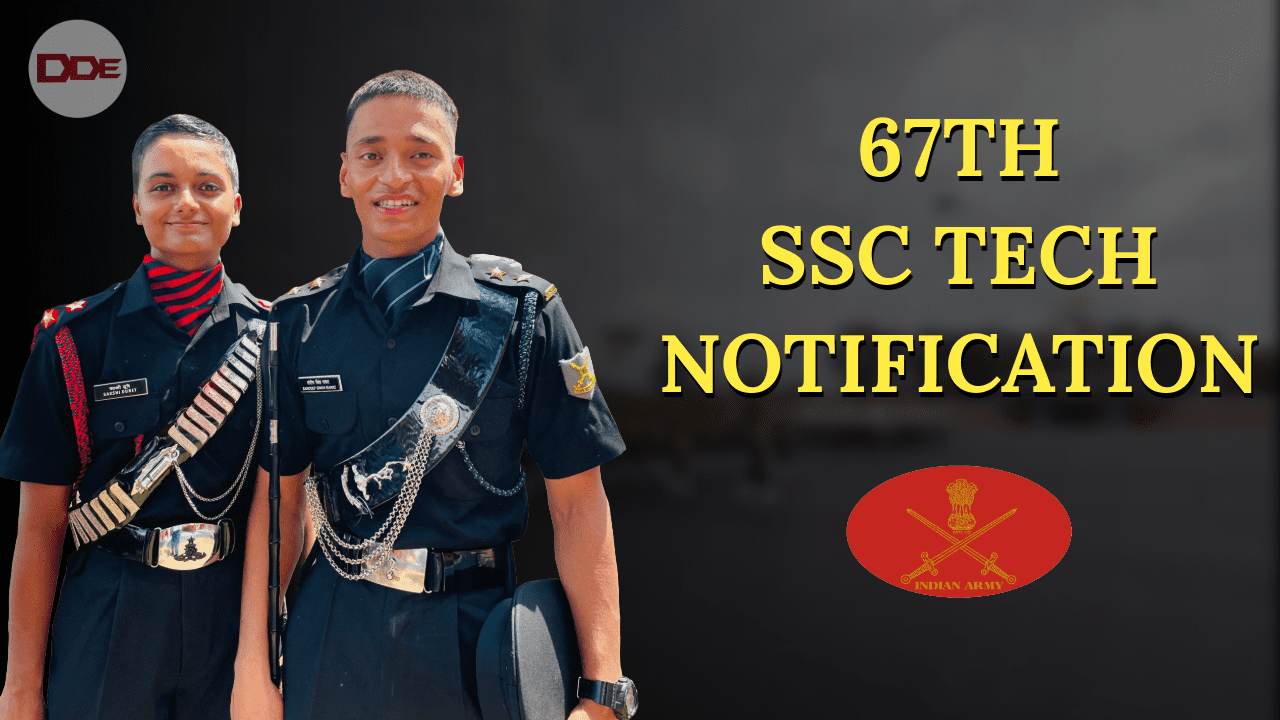 ssc tech 67 notification indian army