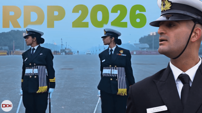 indian navy marching contingent