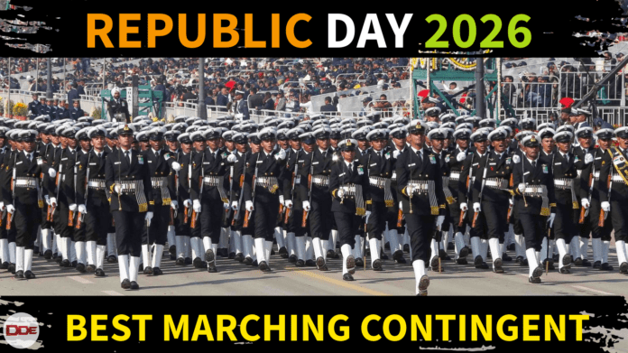 republic day 2026 best marching contingents