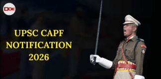 upsc capf notification 2026
