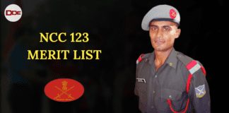 ncc 123 merit list indian army