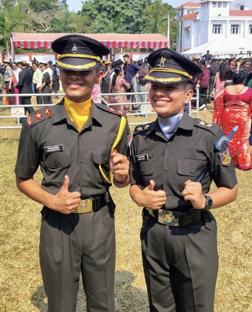 Lady cadets during OTA Chennai POP