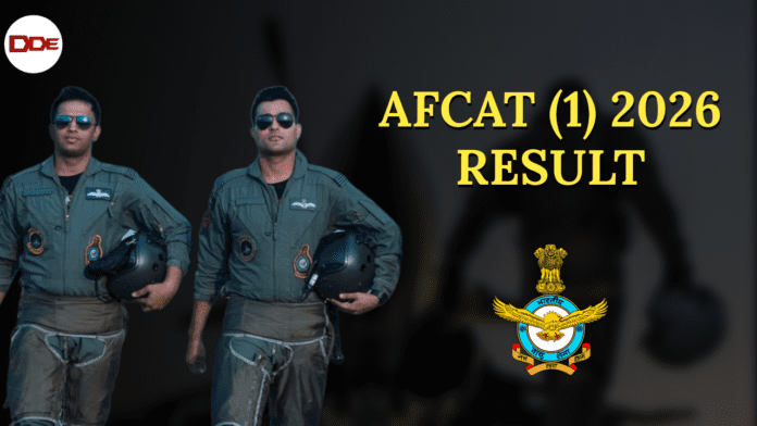 afcat 1 2026 result
