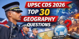 30 important geography questions cds exam