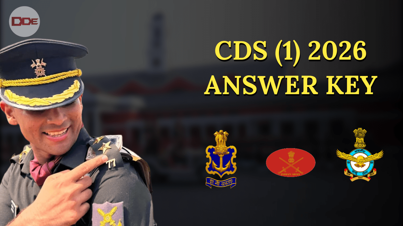 cds 1 2026 answer key