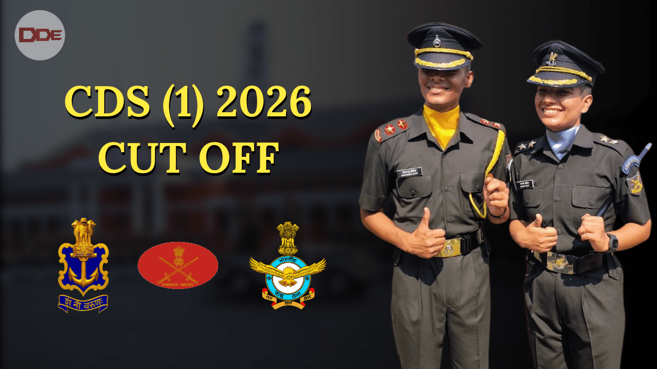 cds 1 2026 cut off exam analysis